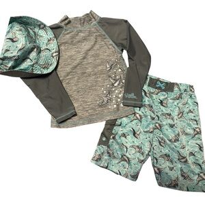 🆕 Boys UV Skinz swim set